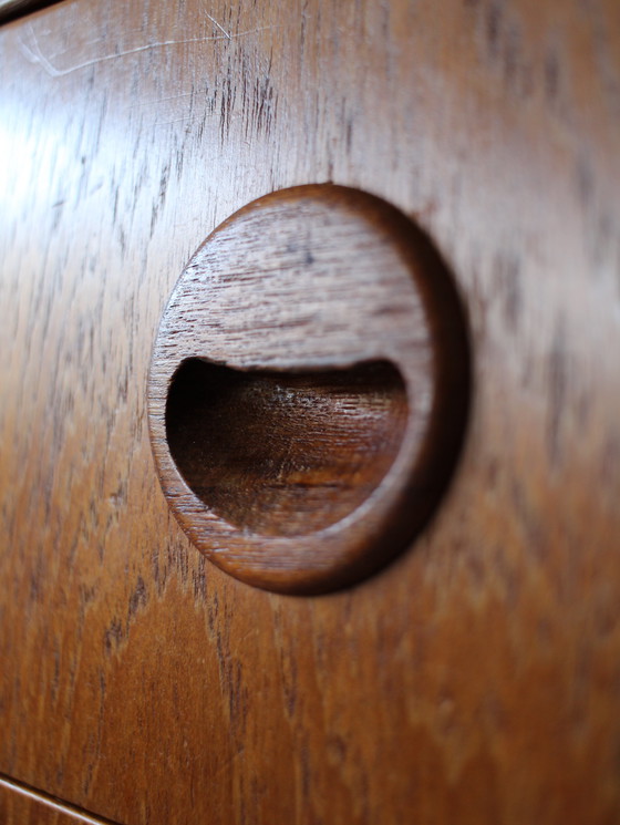 Image 1 of Vintage Danish teak chest of drawers