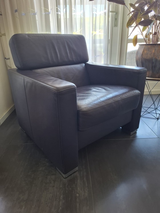 Image 1 of Sofá Brühl, 2 sillones y otomana.