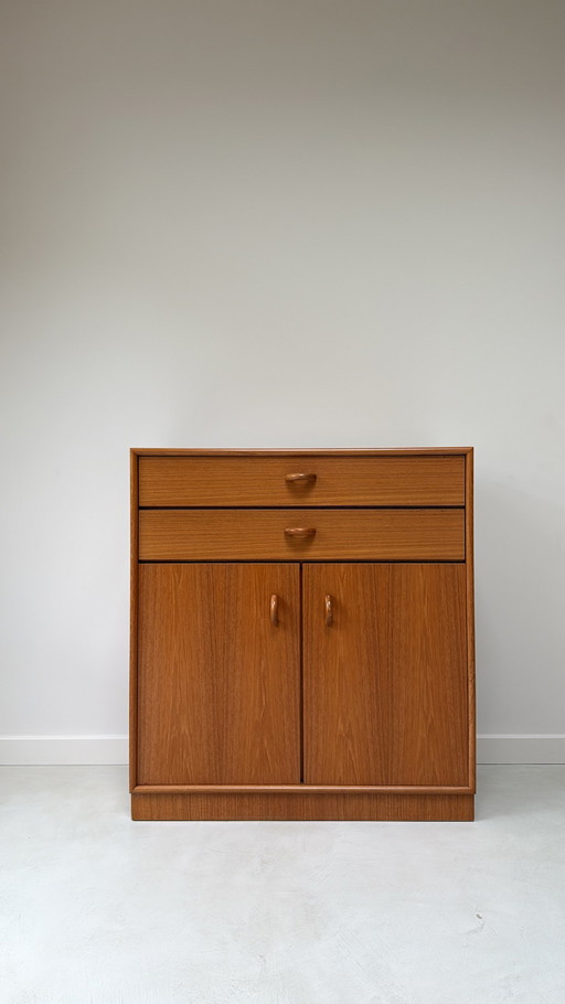 Vintage teak wooden cabinet