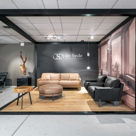 De Sede Bank e DS77/103 – 3 5 zitsbanken, Leather, Calfskin