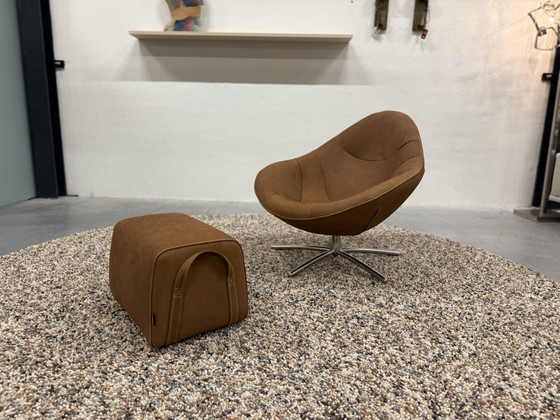 Image 1 of Label van den Berg Hidde Fauteuils Waterbuffel Cognac 