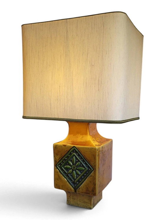 Glazed ceramic lamp – Table lamps, Porcelain, Mid Century Modern (photo 5 of 12)