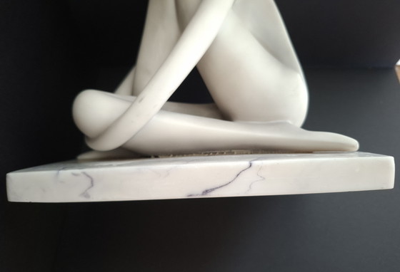 Image 1 of Art-Deco-Skulptur – Stilisierter Akt – 1920er Jahre