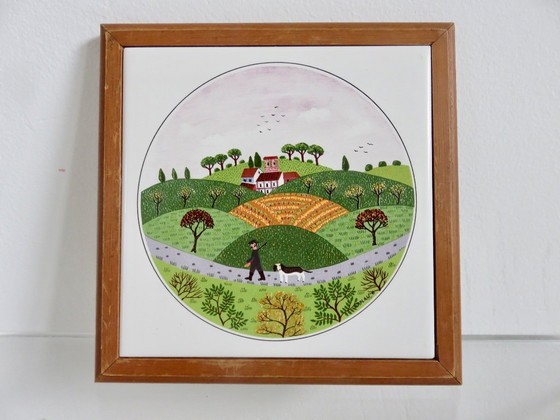 Image 1 of Villeroy & Boch, 3er Set Untersetzer, Design Gerard Laplau, 80er