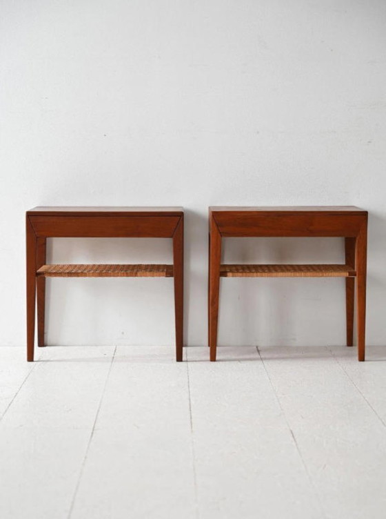 Image 1 of Deense nachtkastjes van Severin Hansen