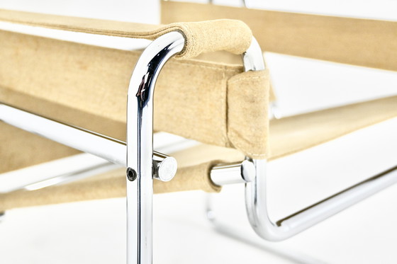 Image 1 of Fauteuil "Wassily" van Marcel Breuer voor Gavina, 1970S