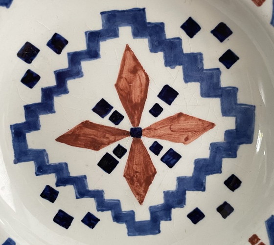 Image 1 of Piatto da parete in terracotta di Delft