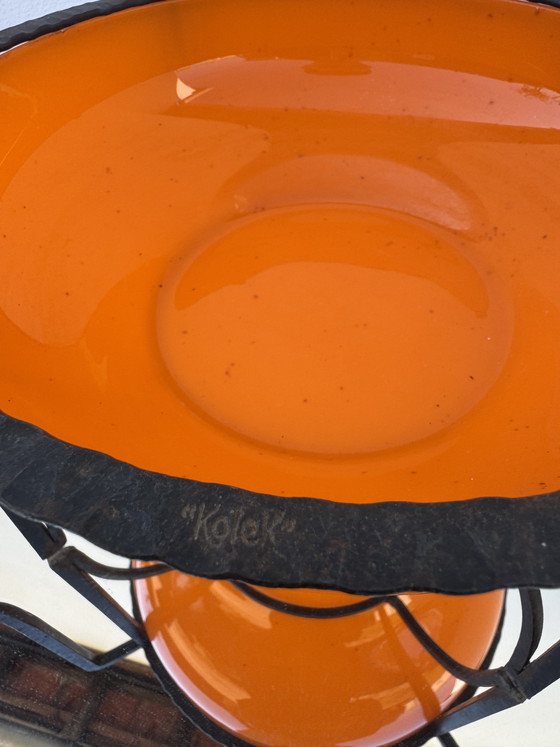 Image 1 of Ciotola con piedistallo in stile Art Déco KOLEK