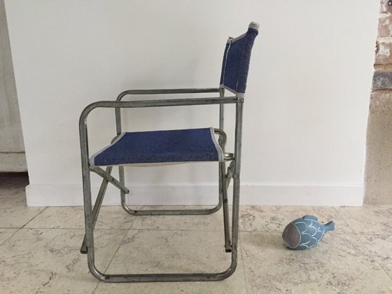 Image 1 of Vintage folding children's armchair