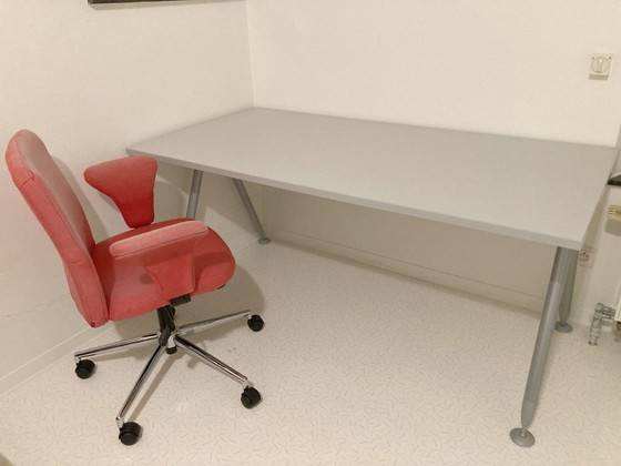 Image 1 of Hochwertiger Design-Schreibtisch, Hülsta-Aktenschränke in gutem Zustand