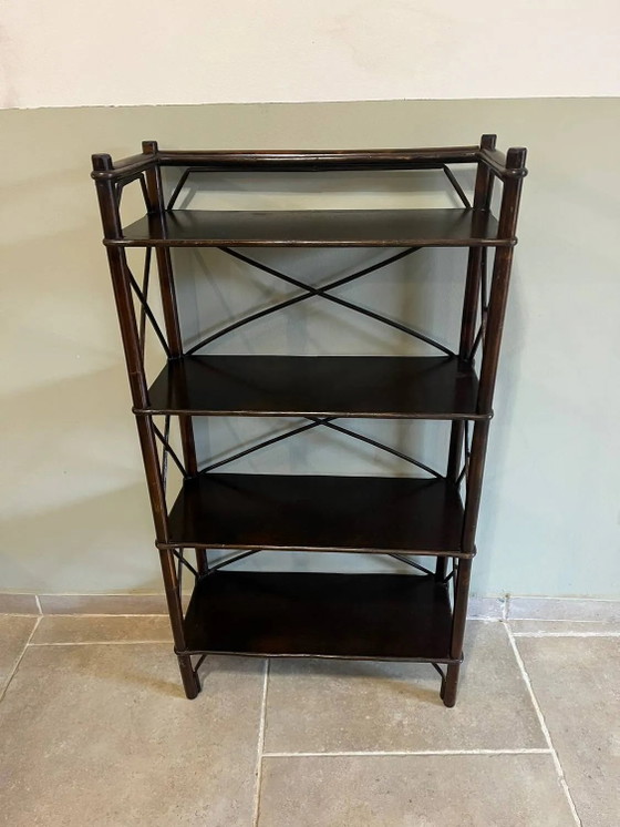 Scaffale in rattan vintage – Scaffali a muro, Wicker (photo 10 of 10)