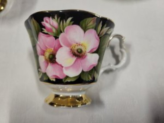 Image 1 of Set da caffè Royal Albert England Provincial Flowers