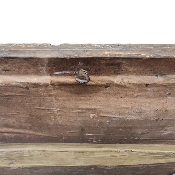Antiker französischer vergoldeter Spiegelrahmen mit Wellenmuster, Ende des 19. Jahrhunderts – Glass, Wood (photo 9 of 9)