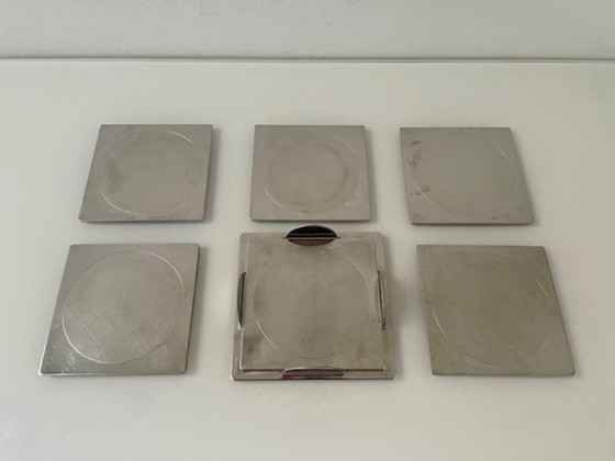 Image 1 of Sottobicchieri Ikea Groggy (6 pezzi) con supporto