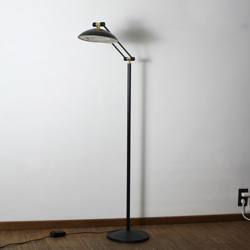 Vintage Italiaanse ‘80s Vloerlamp - Microdata Milano Krinthya