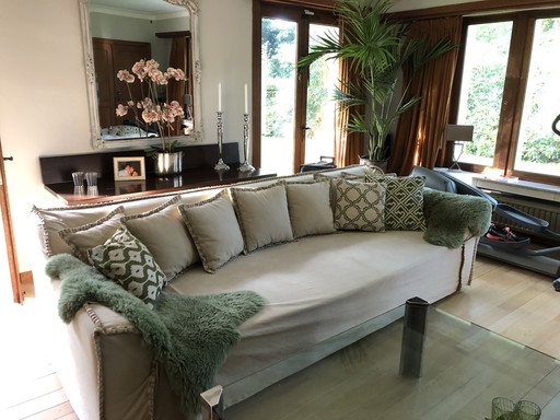 Divano in stile rustico