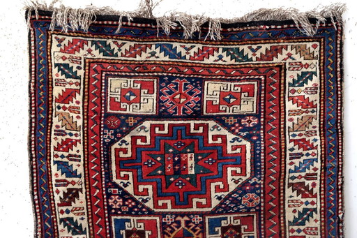 Kazak, Moghan area, Memling Gul, antique, 1910- 1925. 