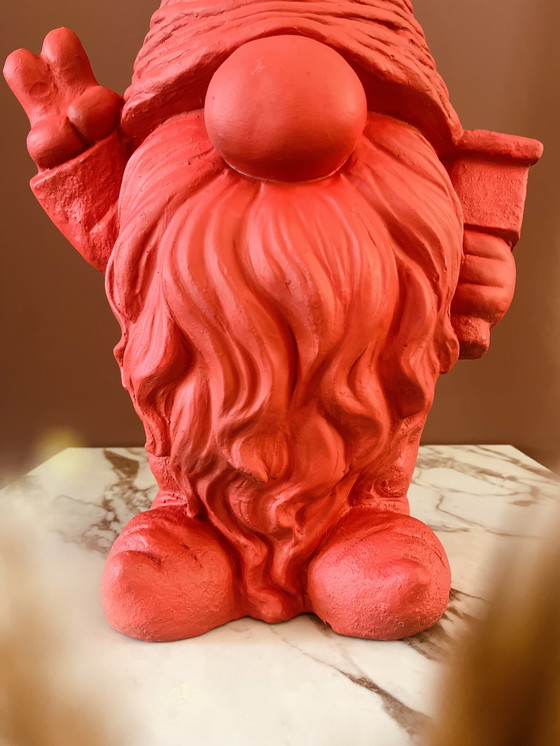 Image 1 of Statue de gnome en plâtre