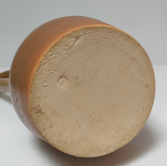 Image 1 of Pyriet aardewerken kan, jaren 70, hoogte 40,5 cm