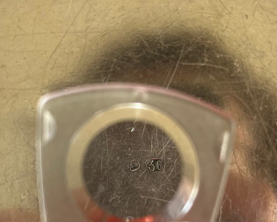 Image 1 of Silver-plated sugar bowl, Art Deco style – 20th century