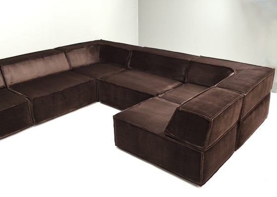 Image 1 of 21-piece COR TRIO corner sofa by COR Furniture *New upholstery*, Switzerland / Germany - 1972