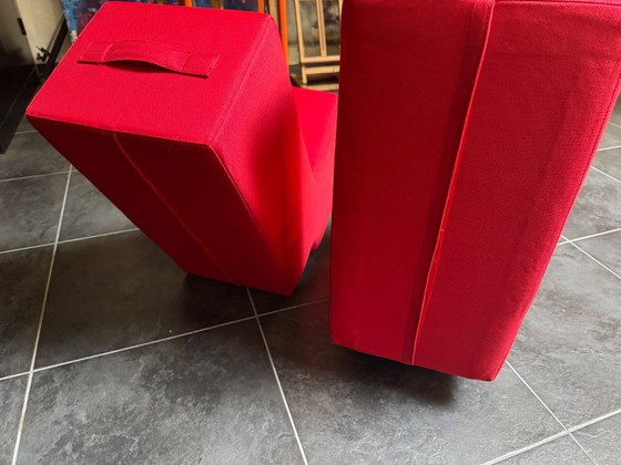 Image 1 of Asiento tapizado de diseño Lümmel