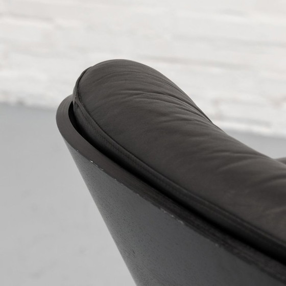 Fauteuil Stoll Giroflex années 70 – Wood, Leather (photo 11 of 13)