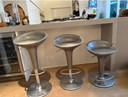 3 tabourets de bar Bombo