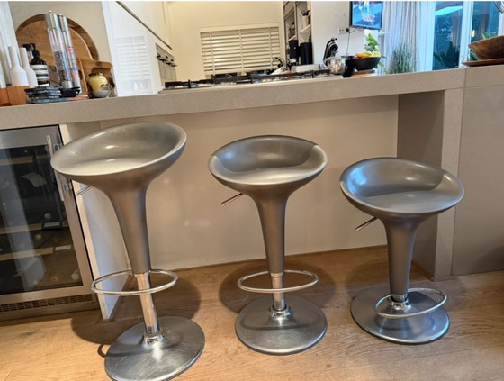 Image 1 of 3X Bombo bar stools