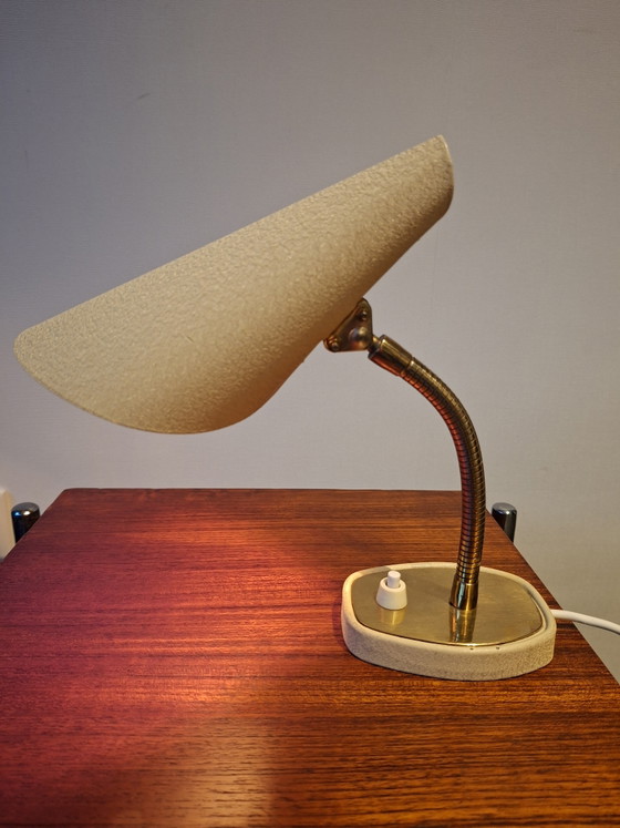Italian Table Lamp From The Fifties – Metal, Plastic (photo 2 of 10)