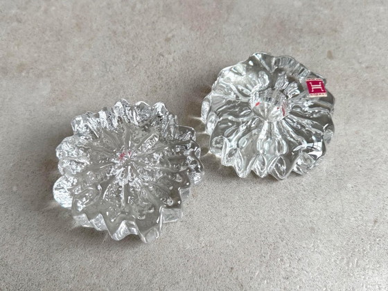 2 portavelas de cristal Hadeland de Noruega – Crystal, Glass (photo 7 of 7)