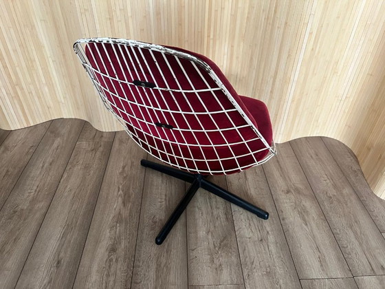 Image 1 of 1 poltrona FM25 di Cees Braakman | Pastoe | Struttura in filo metallico