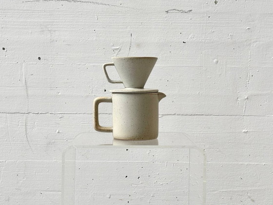 Image 1 of Keramische koffiezetter voor filterkoffie, jaren 1950