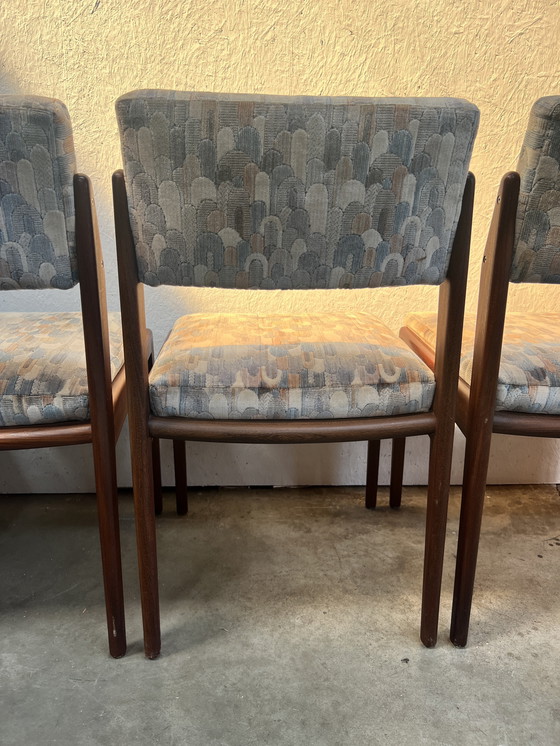 Image 1 of Quatre rares chaises de salle à manger d'époque, modèle 641p, Rudolf Glatzel pour Thonet