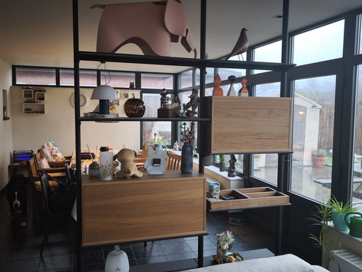 Raumteiler aus Schnur