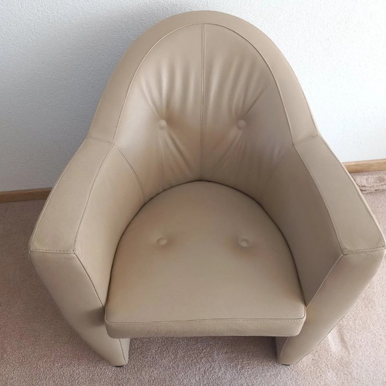 Image 1 of Leolux Carabita Fauteuil Creme