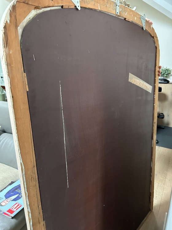 Image 1 of Espejo haussmanniano Luis XVI, raro - Cristal de mercurio - 175 x 120 cm