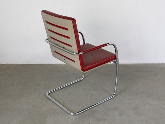 Thonet S61 Sled Chair, Design Glen Oliver Löw – Dining chairs, Leather, Wood (photo 5 of 10)