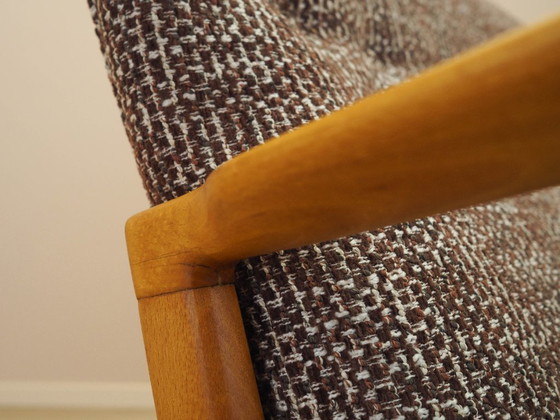 Image 1 of Beuken bank, Deens design, jaren 60, fabrikant: Fritz Hansen