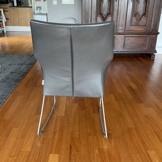 6 Leather Dining Chairs by Bert Plantagie (photo 3 of 10)