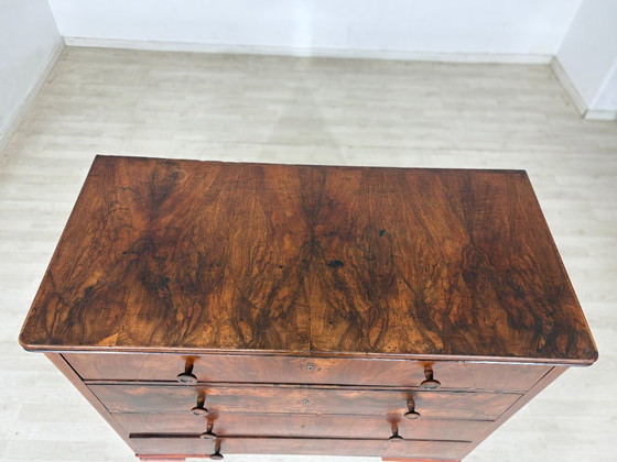 Image 1 of Commode Biedermeier, meuble de toilette, armoire, meuble de salon, antiquité, vers 1900