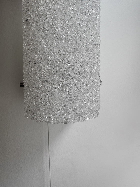 Image 1 of Perspex wandlampen uit de jaren 70