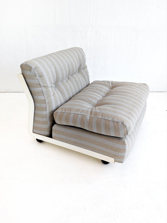 Image 1 of Vroege editie 'Amanta' loungestoel van Mario Bellini voor C&B Italia, jaren 60.