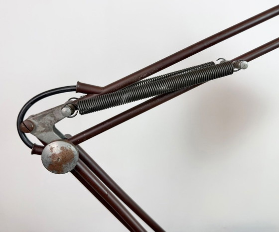 Image 1 of Vintage Brown Architect Table Lamp from Napako, 1950s