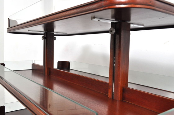 Image 1 of Vintage Etagere Mahogany 1950s