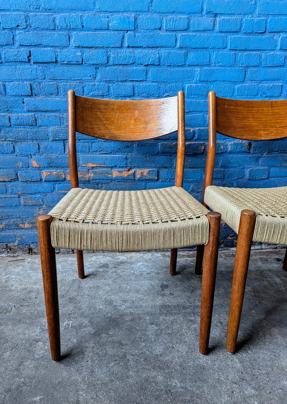 Image 1 of 4X Midcentury Chairs / Pastoe / 1950S