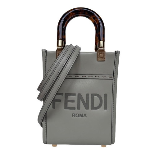 Fendi Mini Sunshine – crossbody tassen, Lambskin