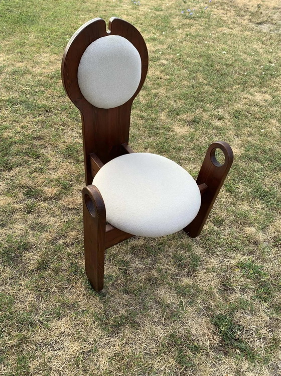 Chaise de salle à manger vintage par Szedleczky, années 1970 – Chaises de salle à manger, Bois (photo 2 of 6)