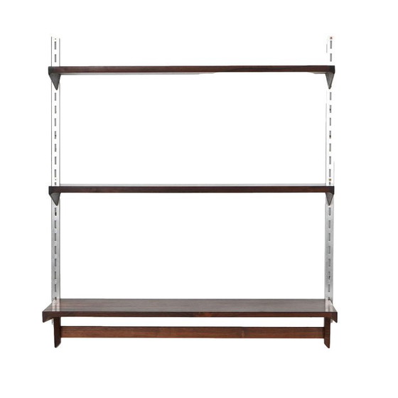 Image 1 of Scaffalatura modulare in palissandro, design danese, anni '60, designer: Kai Kristiansen