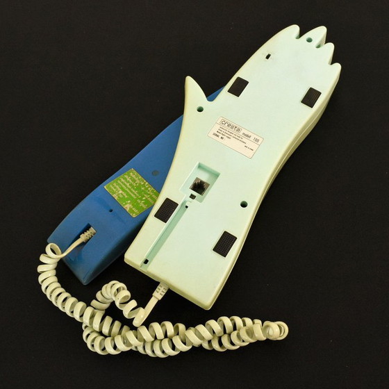 Image 1 of Telefono Cresta Modell 100 del 1980 progettato per Vroom e Dreesmann Handtelefoon